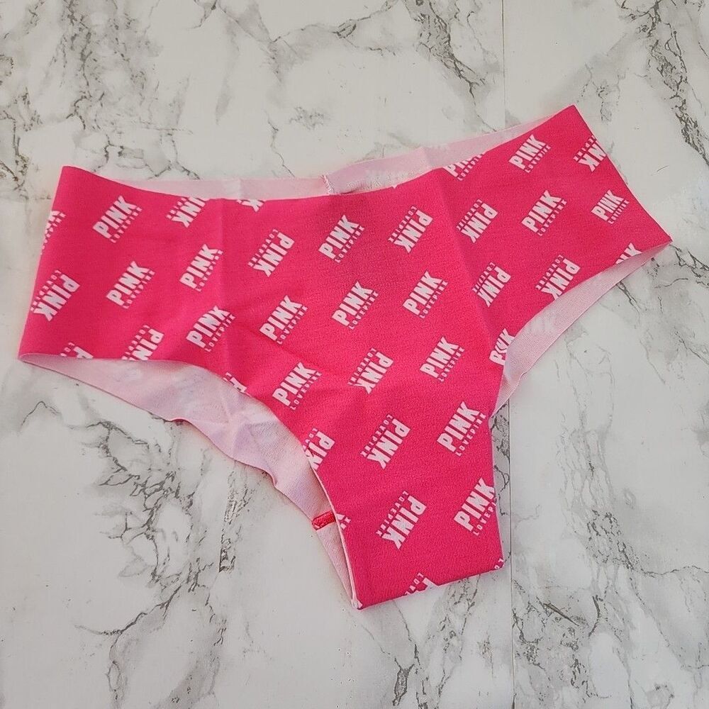 VS pink no show cheekster Tanga Butterflies Panties  Size S | Small
